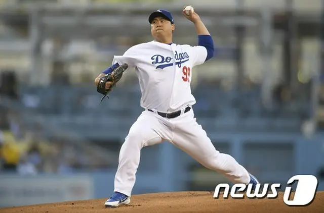 ＜MLB＞ドジャースのリュ・ヒョンジン、メッツ戦完ぺきな投球でシーズン8勝目を記録