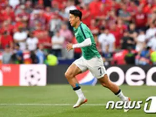ソン・フンミン、CL決勝でスタメン出場＝パク・チソンに続き”韓国選手として2人目”