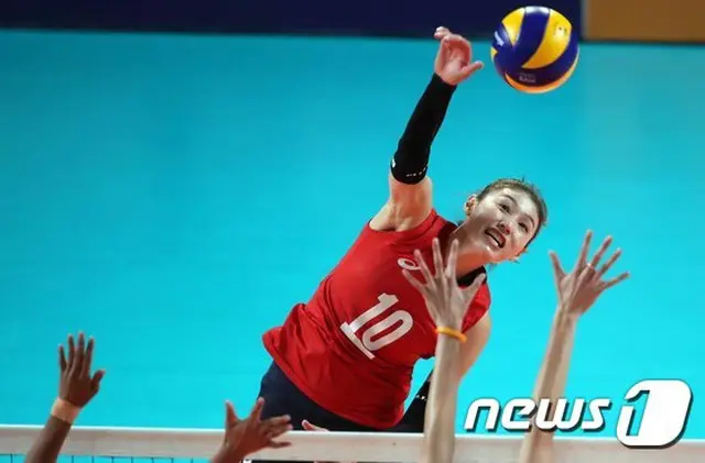 ＜女子バレー＞韓国代表、VNLでブラジルに完敗…