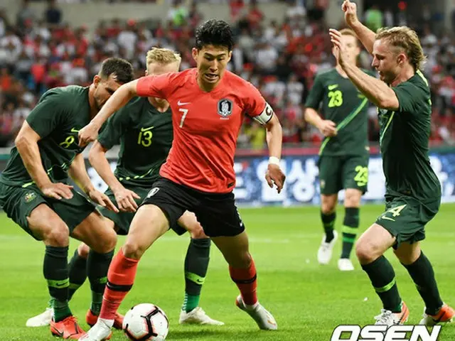 パウロ・ベント監督率いるサッカー韓国代表は7日、釜山（プサン）アジアド主競技場でおこなわれたオーストラリアとのAマッチ親善試合で、勝利を収めた。（提供:OSEN）