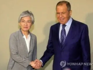 韓ロ外相　モスクワで１７日会談＝朝鮮半島情勢など意見交換へ