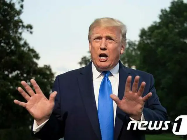 金正恩氏がトランプ氏に書簡＝トランプ氏「美しい書簡を受け取った」