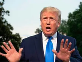 金正恩氏がトランプ氏に書簡＝トランプ氏「美しい書簡を受け取った」