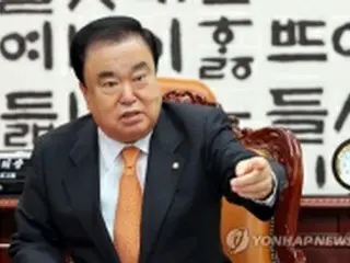 韓国国会議長　「天皇への謝罪要求」を謝罪＝鳩山氏との昼食会で