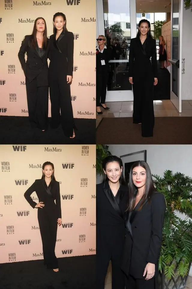 ハリウッドでも精力的に活動中の韓国女優スヒョン（34）が、「2019 Women In Film Annual Gala」に韓国女優で初めてレッドカーペットを歩き、輝きを見せた。（提供:OSEN）