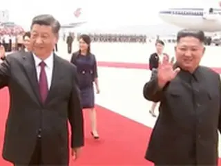 中朝会談、「中朝関係の発展…地域平和に有利」