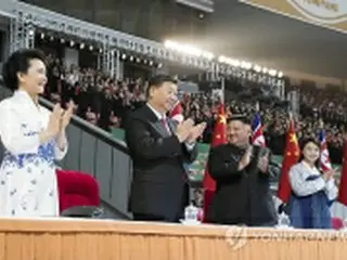 訪朝中の習近平氏　きょう帰国の途に＝追加会談の可能性も