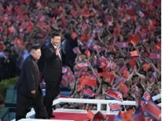 習近平主席　2日間の北朝鮮訪問終え帰国の途に