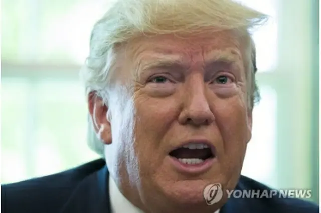 トランプ大統領（資料写真）＝（ＡＰ＝聯合ニュース）≪転載・転用禁止≫