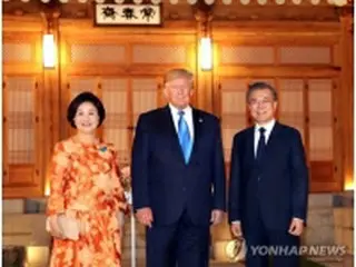 トランプ氏　北朝鮮から「連絡あった」＝あす金正恩氏と対面か