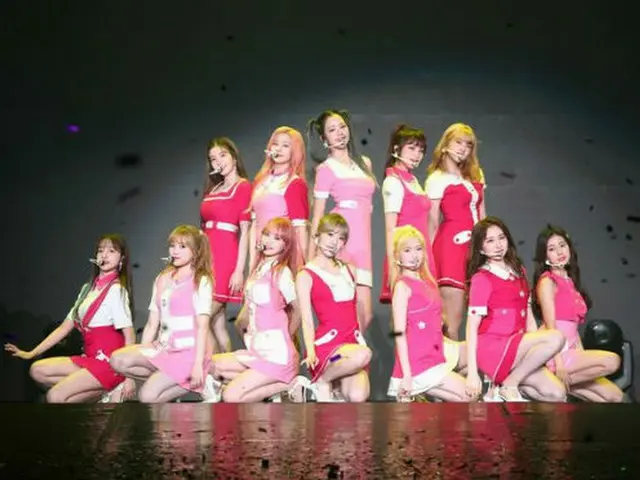 29日、台湾・台北で単独コンサートを開催した「IZ*ONE」。（提供:OSEN）