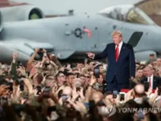 トランプ氏　韓国から帰国の途に＝現職米大統領で初の北朝鮮入境