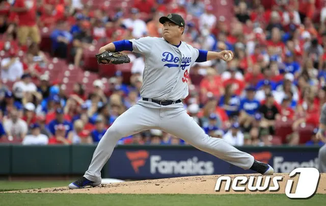 ＜MLB＞ドジャースのリュ・ヒョンジン、球宴へ＝韓国人歴代4人目
