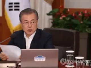 文大統領「行動で敵対関係終息と平和時代の始まり宣言」　米朝会談を評価