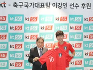 U-20W杯ゴールデンボール受賞イ・ガンイン、KTとスポンサー契約