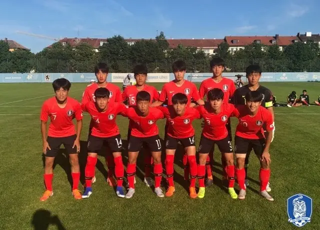 U-17サッカー韓国代表、TSV1860ミュンヘンU-19との親善試合3-1で勝利（提供:news1）