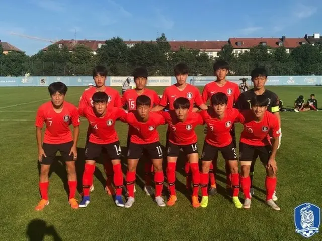U-17サッカー韓国代表、TSV1860ミュンヘンU-19との親善試合3-1で勝利（提供:news1）
