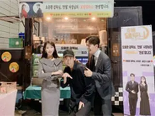 俳優キム・スヒョン、除隊後の近況公開＝IU＆ヨ・ジング出演ドラマの現場を訪問