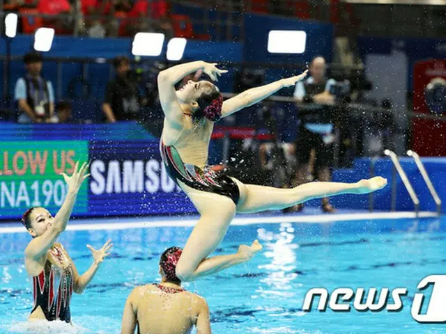 ＜光州世界水泳＞AS韓国代表、予選18位で決勝進出ならず