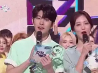 BAEK HYUN（EXO）、「MUSIC BANK」で出演せずにBENを抑えて1位