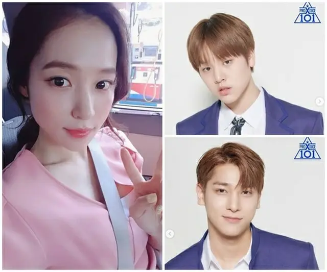 「Produce X 101」今夜最終回、トロット歌手ホンジャもナム・ドヒョン、イ・ハンギョルを応援（提供:news1）