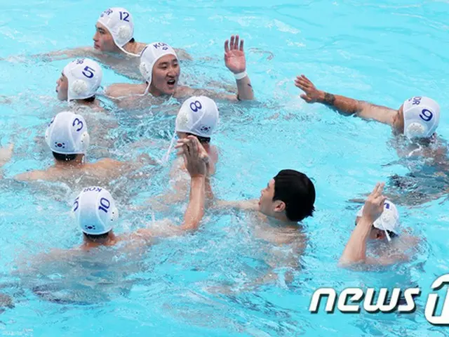 ＜光州世界水泳＞水球韓国男子、世界水泳で”感激の初勝利”