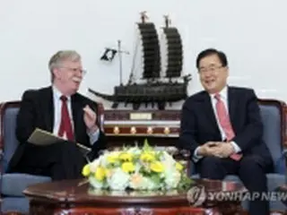 ボルトン氏　中ロの韓国防空圏進入に「類似状況を緊密に協議」＝韓国高官と韓日関係も議論