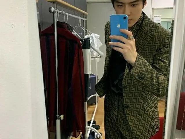 「EXO」のSEHUN（セフン）が、スーツ姿でイケメンぶりをアピールした。（提供:OSEN）