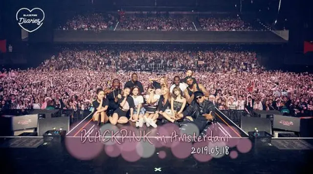 「BLACKPINK」のアムステルダム公演のビハインドストーリーが公開された。(提供:OSEN）