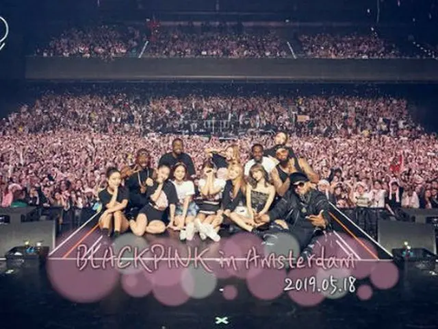 「BLACKPINK」のアムステルダム公演のビハインドストーリーが公開された。(提供:OSEN）