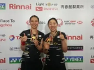 バドミントンのジャパンＯＰ　韓国が女子ダブルスで優勝