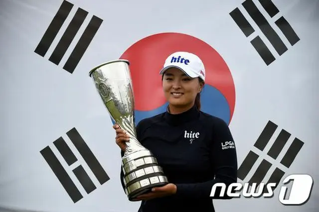 ＜女子ゴルフ＞今季メジャー2勝目のコ・ジンヨン、「自分の試合だけに集中した」（提供:news1）