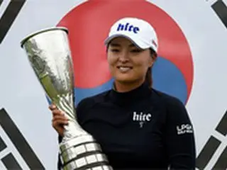 ＜女子ゴルフ＞今季メジャー2勝目のコ・ジンヨン、「自分の試合だけに集中した」