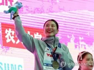 キム・スジ「飛び込みが関心集める契機に」　世界水泳で韓国唯一のメダル