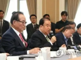 日本に「外交的解決」促すべき　訪日の代表団に＝韓国国会議長