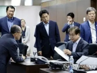 韓国大統領府が閣僚級会議　北朝鮮の短距離飛翔体発射で