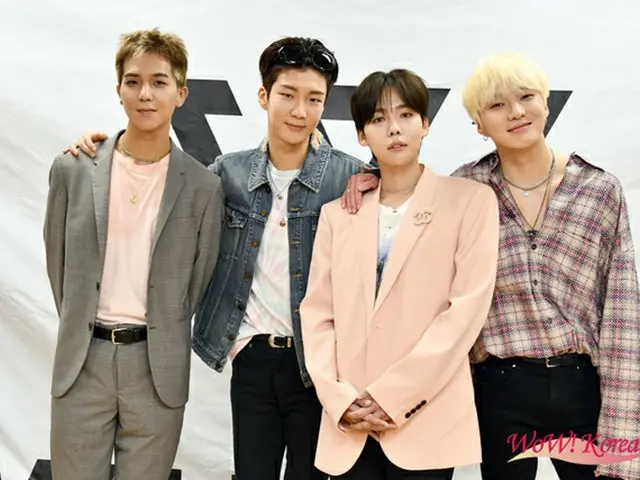 「WINNER」MINO（ミノ）、HOONY（フニー）、JINU（ジヌ）、YOON（ユン）