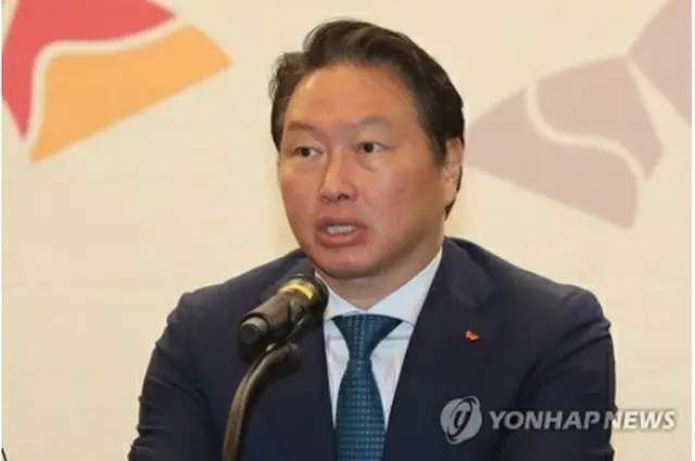 SKグループの崔会長（資料写真）＝（聯合ニュース）