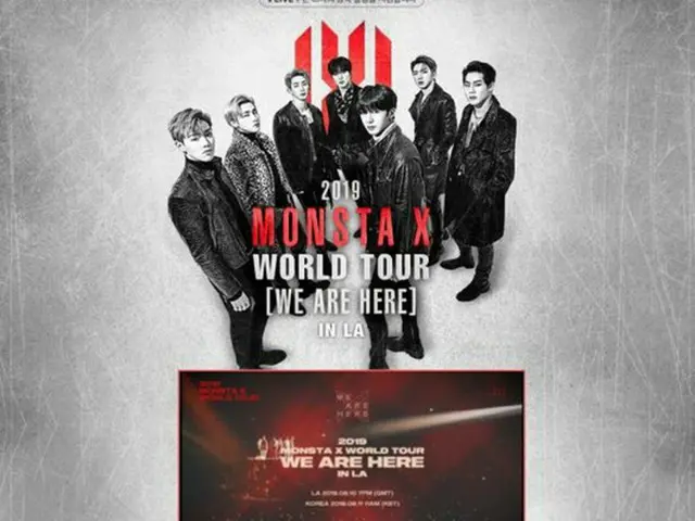 「MONSTA X」、ワールドツアーLA公演で「WHO DO U LOVE？」のステージを生中継（提供:OSEN）