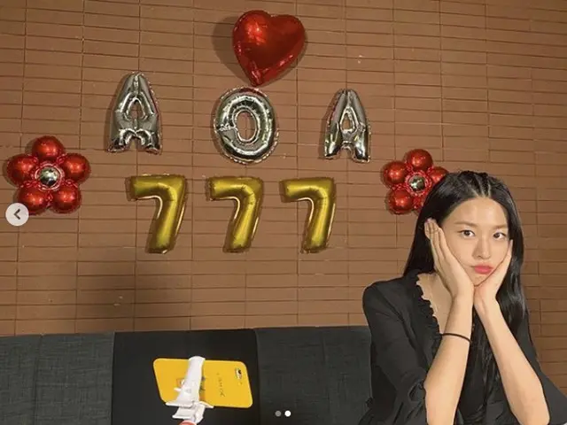 ソリョンが「AOA」のメンバーに変わらない愛情を表した。（提供:OSEN)