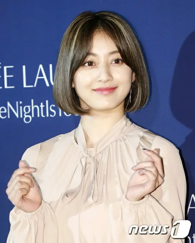 韓国ガールズグループ「TWICE」メンバーのジヒョが公式の場に登場した。（写真提供:news1）