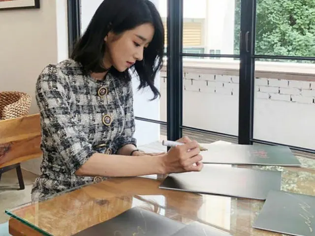 ソ・イェジ、公開を明日に控え映画「暗転」の広報活動（提供:OSEN）