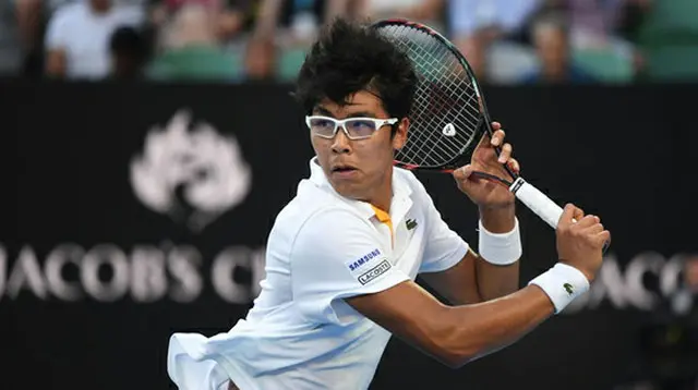 ＜男子テニス＞チョン・ヒョン、Odlum Brown16強進出（画像:OSEN）