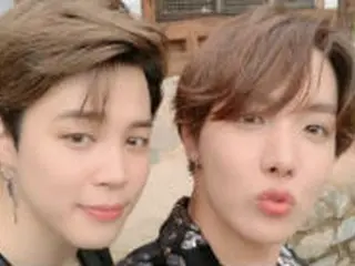 「防弾少年団」JIMIN×J-HOPE、休暇中仲良く近況公開