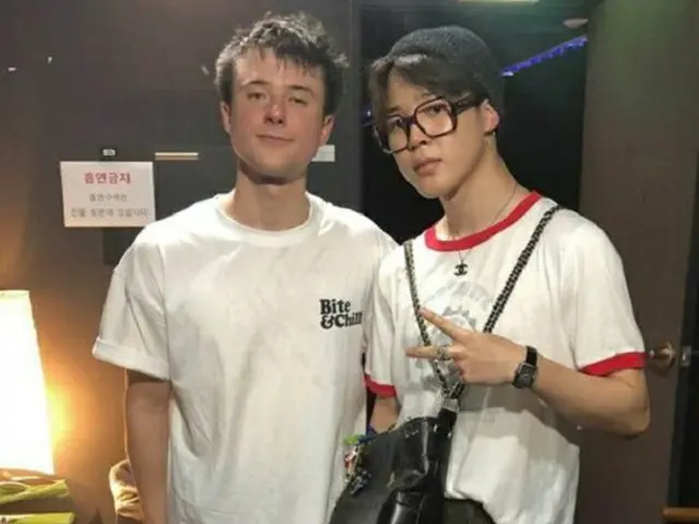 「防弾少年団」のJIMINが、アレック・ベンジャミンの来韓コンサートを観覧した。(提供:OSEN)