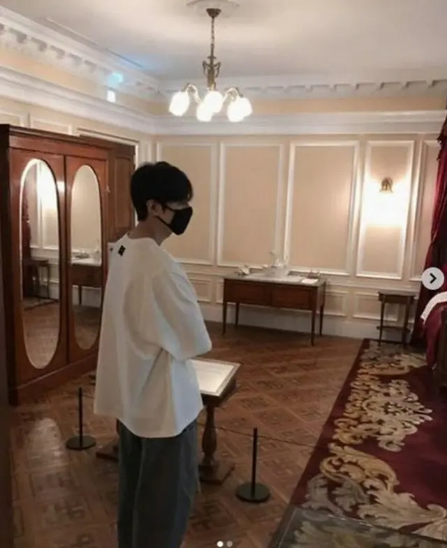 韓国俳優イ・ミンホがゆとりある日常を公開した。（写真提供:OSEN）