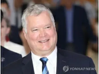 米特別代表が韓国入り　米朝接触の質問に答えず