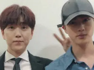 「防弾少年団」JIN、休暇中に「B1A4」サンドゥルの「ミュージカル スーパーコンサート」を鑑賞
