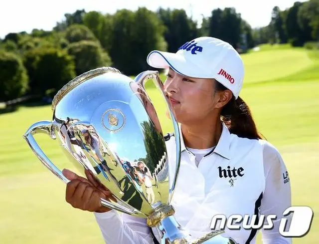 カナダパシフィック女子オープン優勝のコ・ジンヨン 「ノーボギーでの優勝に感激」