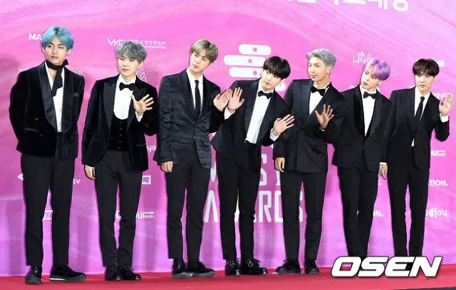 「防弾少年団」、8月アイドル100大ブランド評判の1位に、2位「TWICE」、3位「Red Velvet」（提供:OSEN）